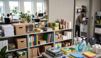 Що потрібно для комфортної роботи сучасного офісу: від канцтоварів до господарських дрібниць