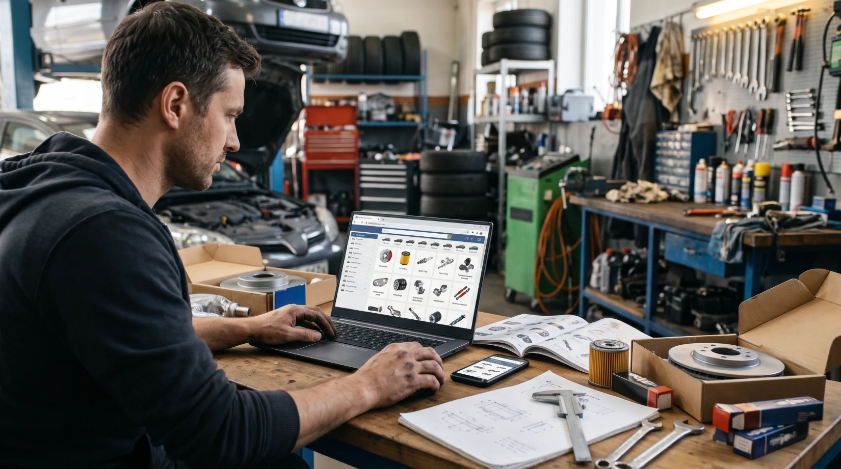 Інтернет-магазин EasyParts: автозапчастини для різних марок автомобілів в одному каталозі