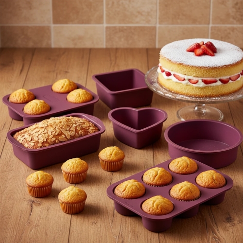 Переваги силіконових форм для випічки над металевими та скляними аналогами