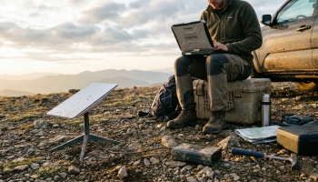 Супутниковий модем SpaceX Starlink Mini Kit - короткий огляд можливостей