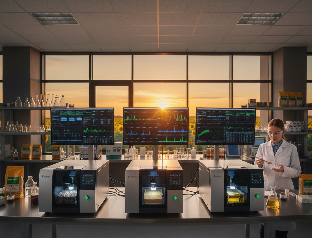 ИК-анализаторы натуры подсолнечника: отличия и плюсы