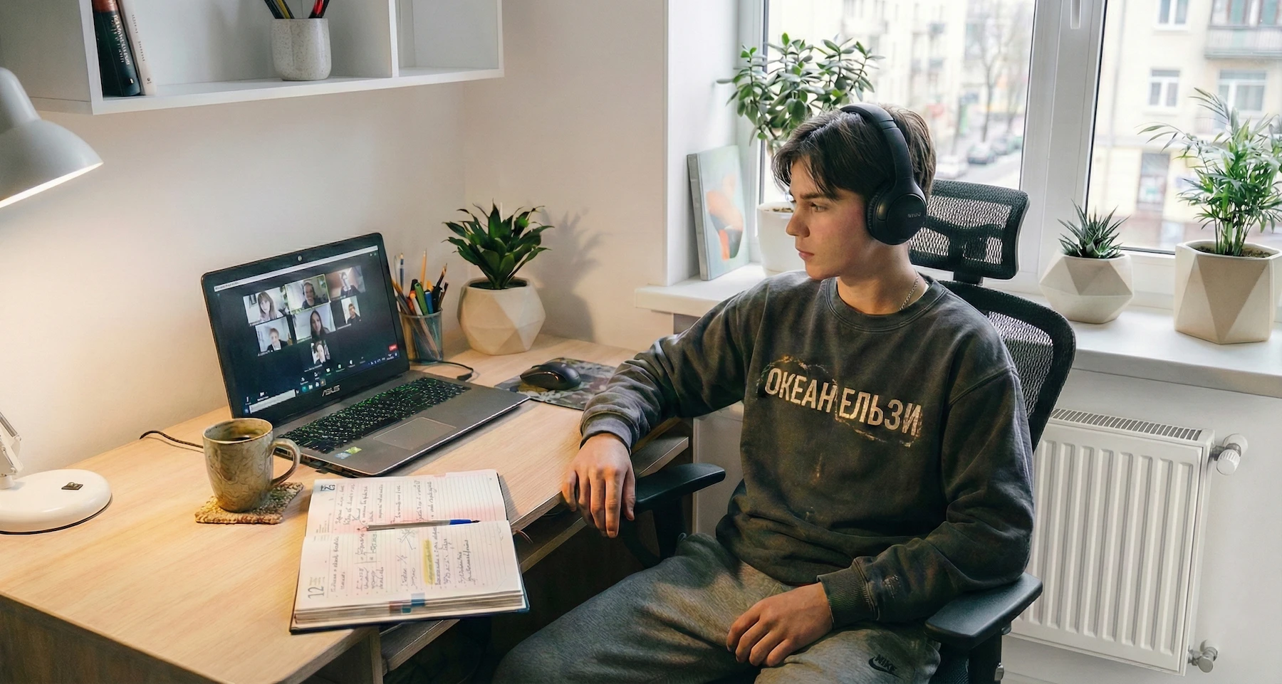 Асинхронне навчання онлайн: як підліткам вчитися у своєму темпі та не втрачати результ