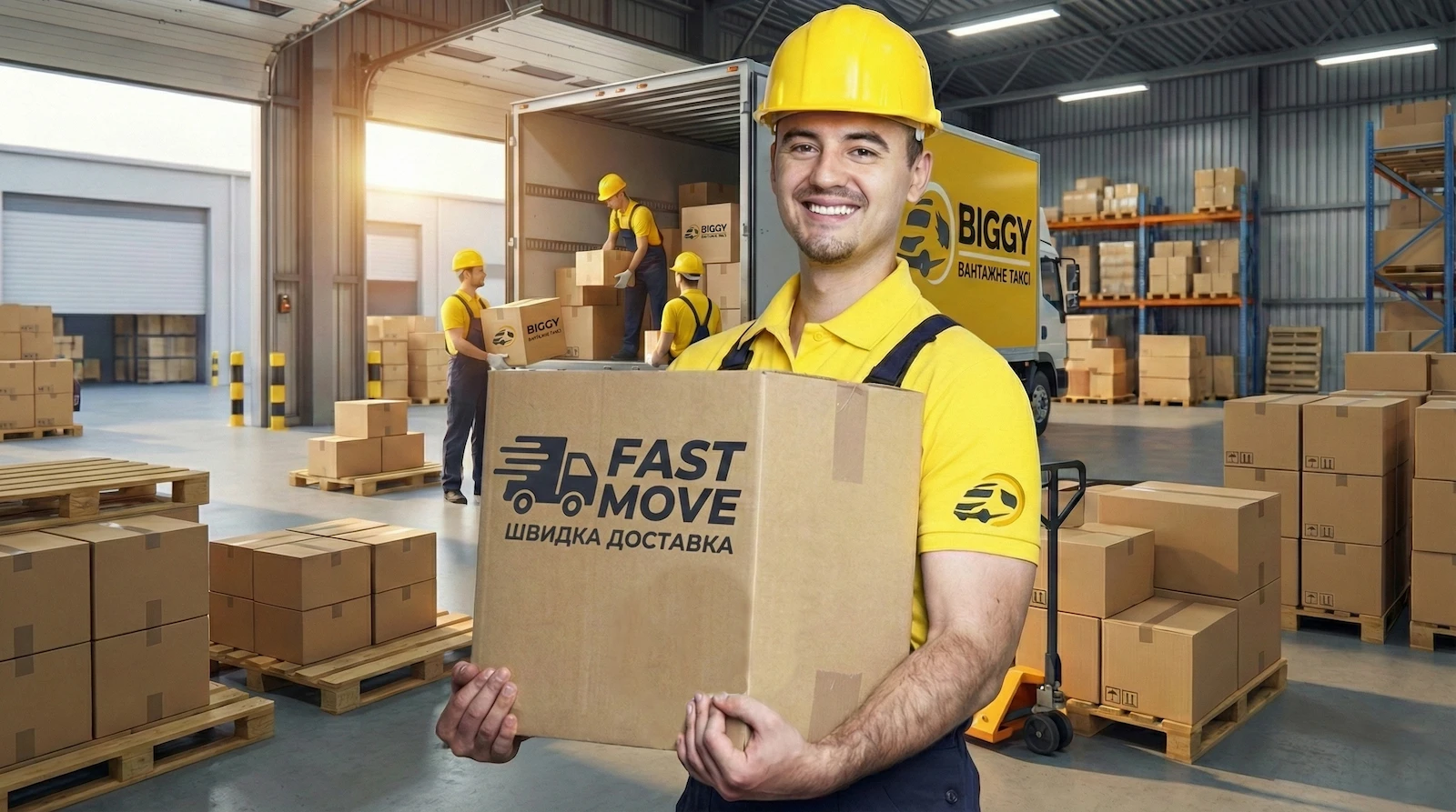 Грузоперевозки Киев | Biggy