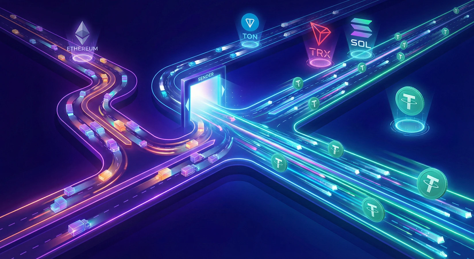 Как выбрать оптимальную сеть для перевода криптовалюты: сравнение TRON, TON, Ethereum, Solana и других блокчейнов