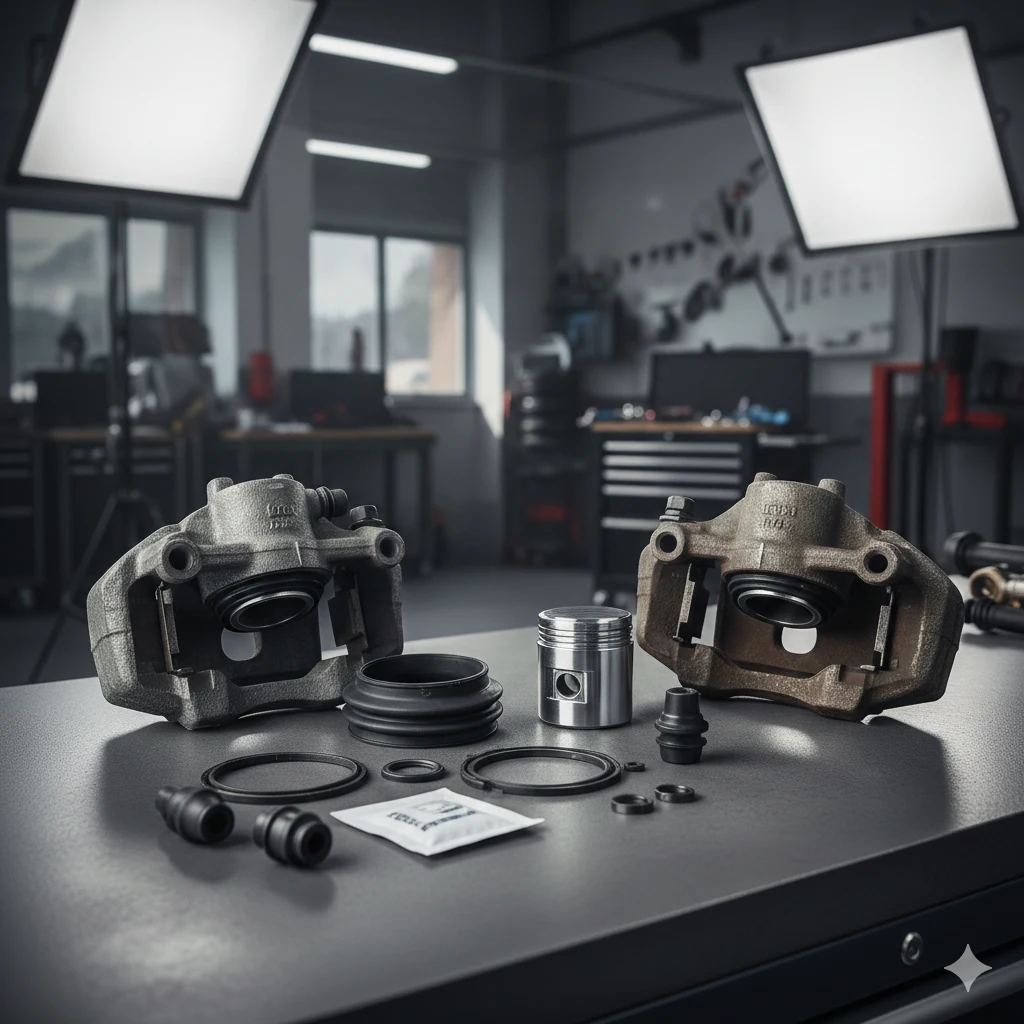 Ремкомплект супортів: відновлення гальм