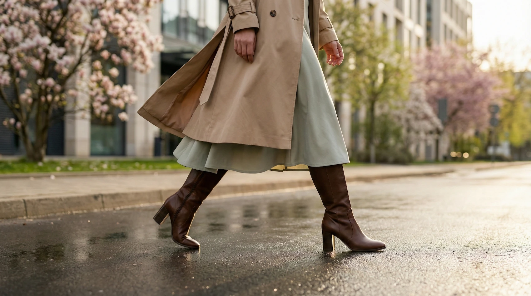 Класика весни: як інтегрувати жіночі чоботи на підборах у весняний гардероб