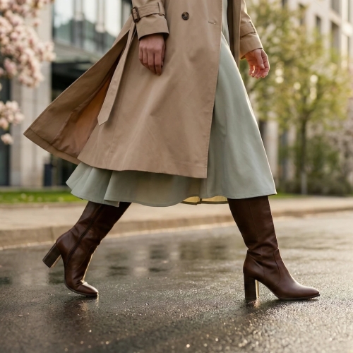 Класика весни: як інтегрувати жіночі чоботи на підборах у весняний гардероб