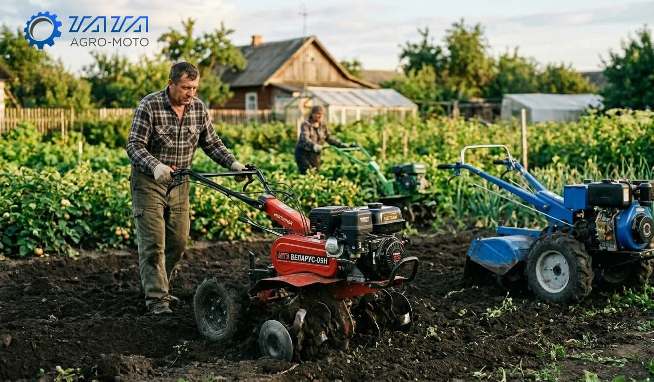 Продажа мотоблоков: выгодные решения для ведения хозяйства