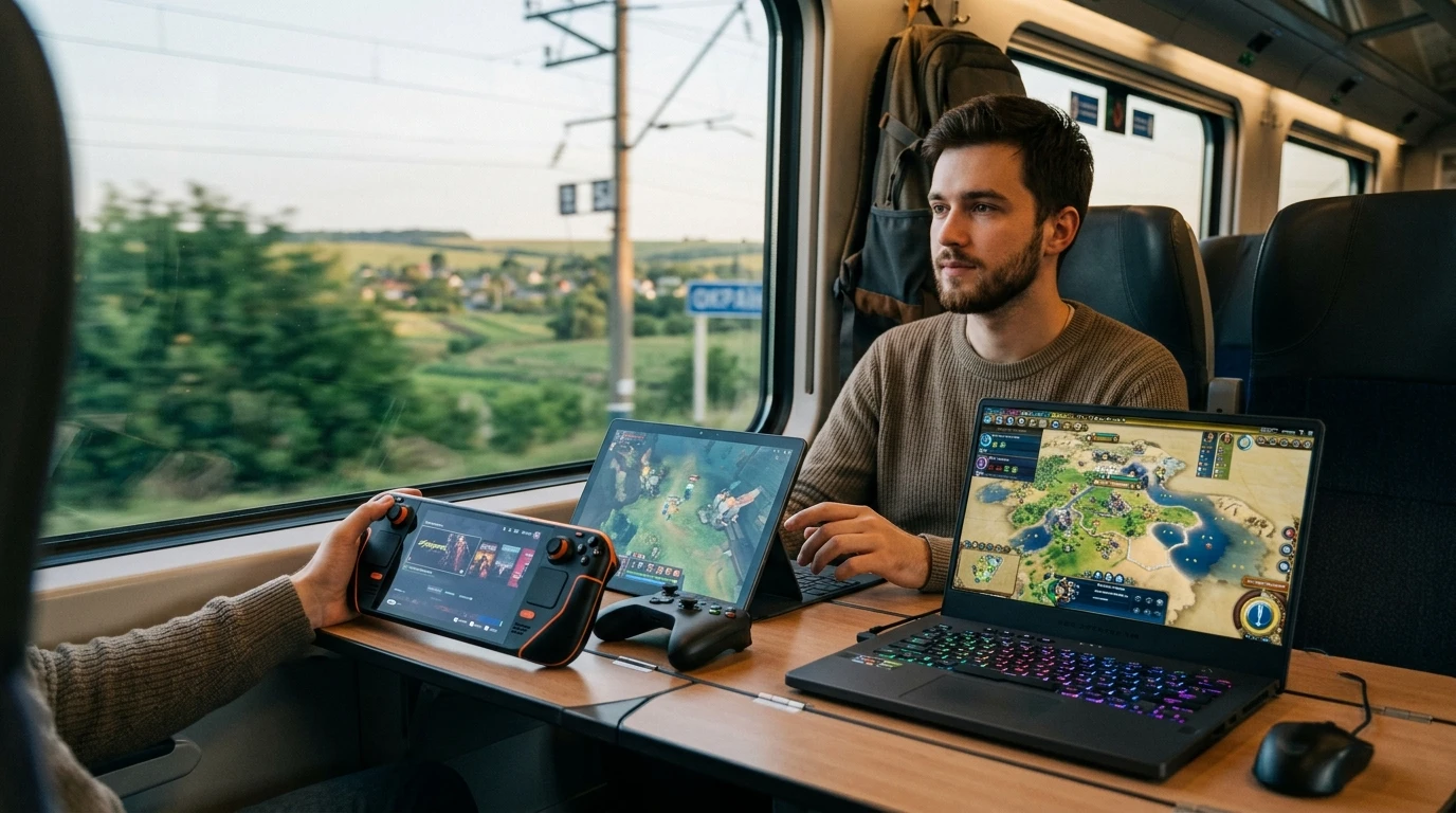 Steam Deck, ігровий планшет чи ноутбук: що вибрати для розваг у дорозі