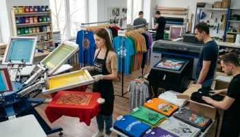 Друк на футболках для бізнесу, реклами та особистих замовлень